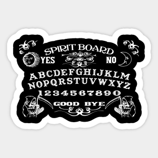 Spirit Board Art Sticker